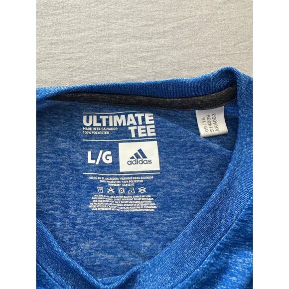 Adidas Ultimate Tee Crew Neck Performance sz Large - Picture 3 of 3